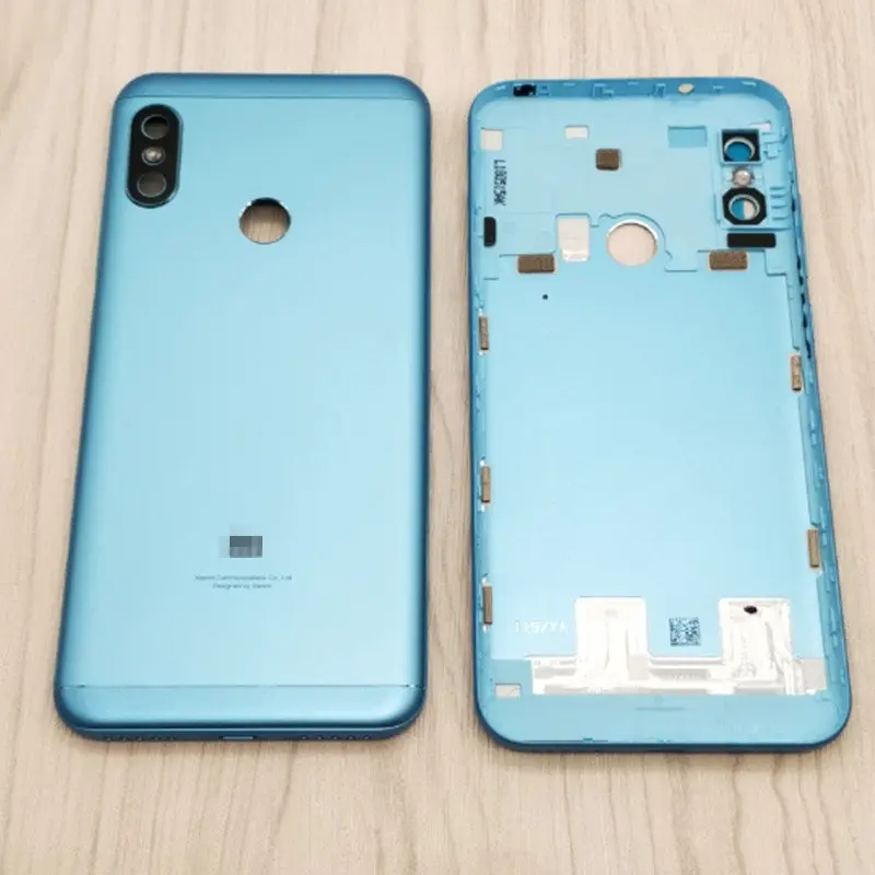 Оригинальный Задняя накладка для Xiaomi Redmi 6 Pro Батарея крышка Корпус дверь Дело