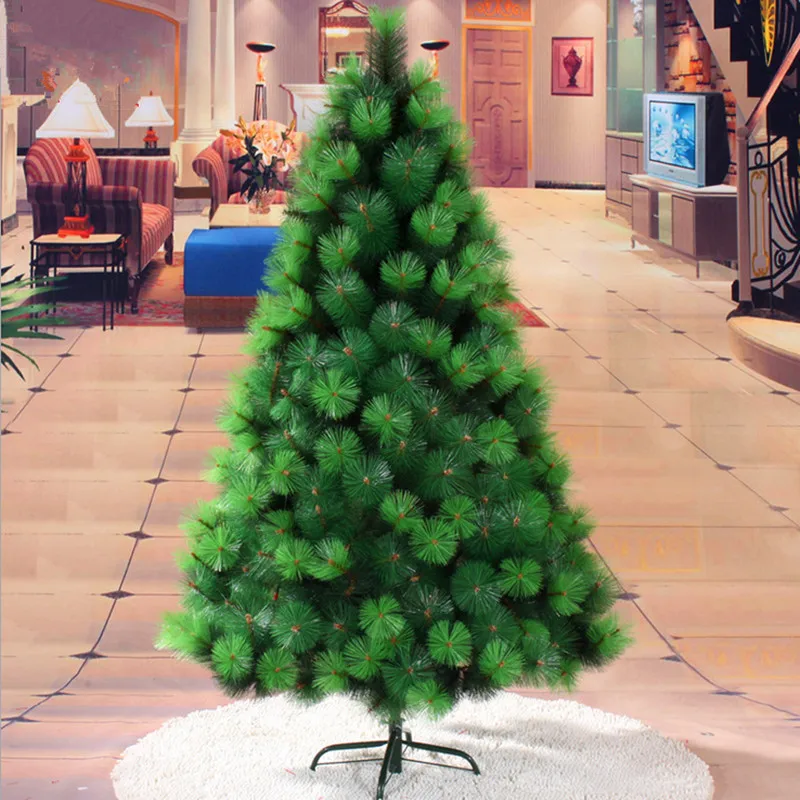 

1.5 m / 150CM color green pine needle tree PVC plastic Christmas tree decorated Christmas material