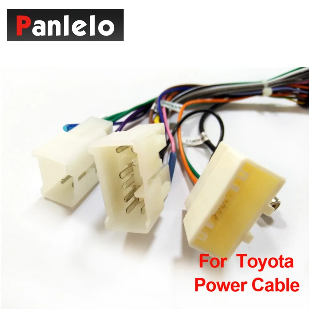 Универсальный 2din Android автомобильный Радио плеер силовой кабель жгут ISO подходит