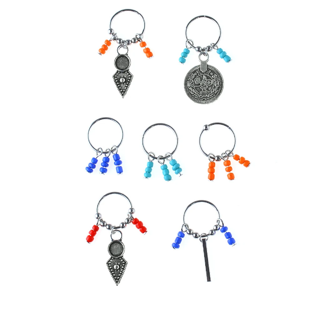 Bluelans 1 упаковка африканская косичка женская заколка для волос коса бисер с