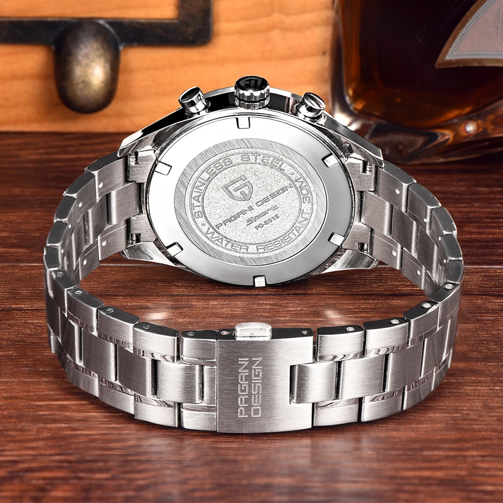 PAGANI Design Luxury Brand Simple Style Business Male Watch Quartz Stainless Steel Band Wristwatch Mens reloj hombre 2018 | Наручные часы