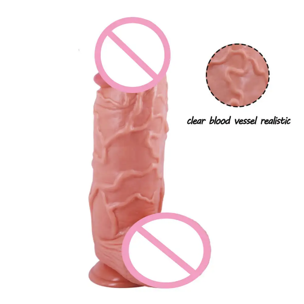 24*7 см Огромный дилдо Экстрим Толстый Реалистический Пенис качество силиконовый