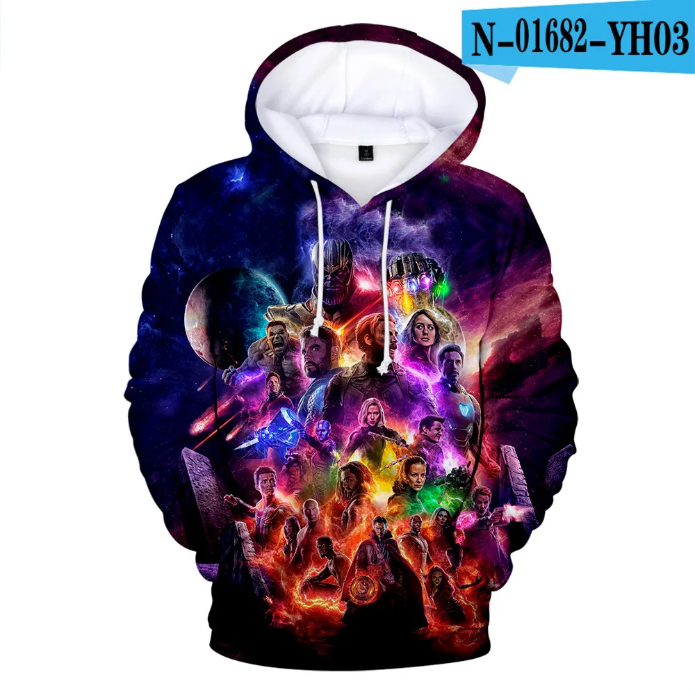 style 4 Marvel, Мстители, конечная игра, квантовое царство, 3d Толстовки, Толстовки, супергерой, Капитан Америка, для косплея Железного человека, Мстители, конечная игра, одежда - Цвет: style 4