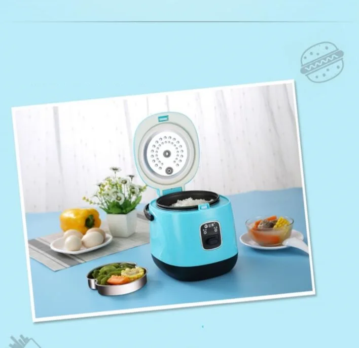 220В мини Портативная электрическая рисоварка с антипригарным покрытием, внутренняя 220 л многофункциональная электрическая кухонная машина с вилкой EU/AU/UK/US