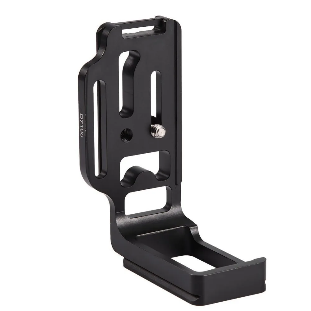 

L-Plate Hand Grip Universal Quick Release Aluminium Alloy Vertical L-Plate Bracket Hand Grip For Nikon D7100 Camera