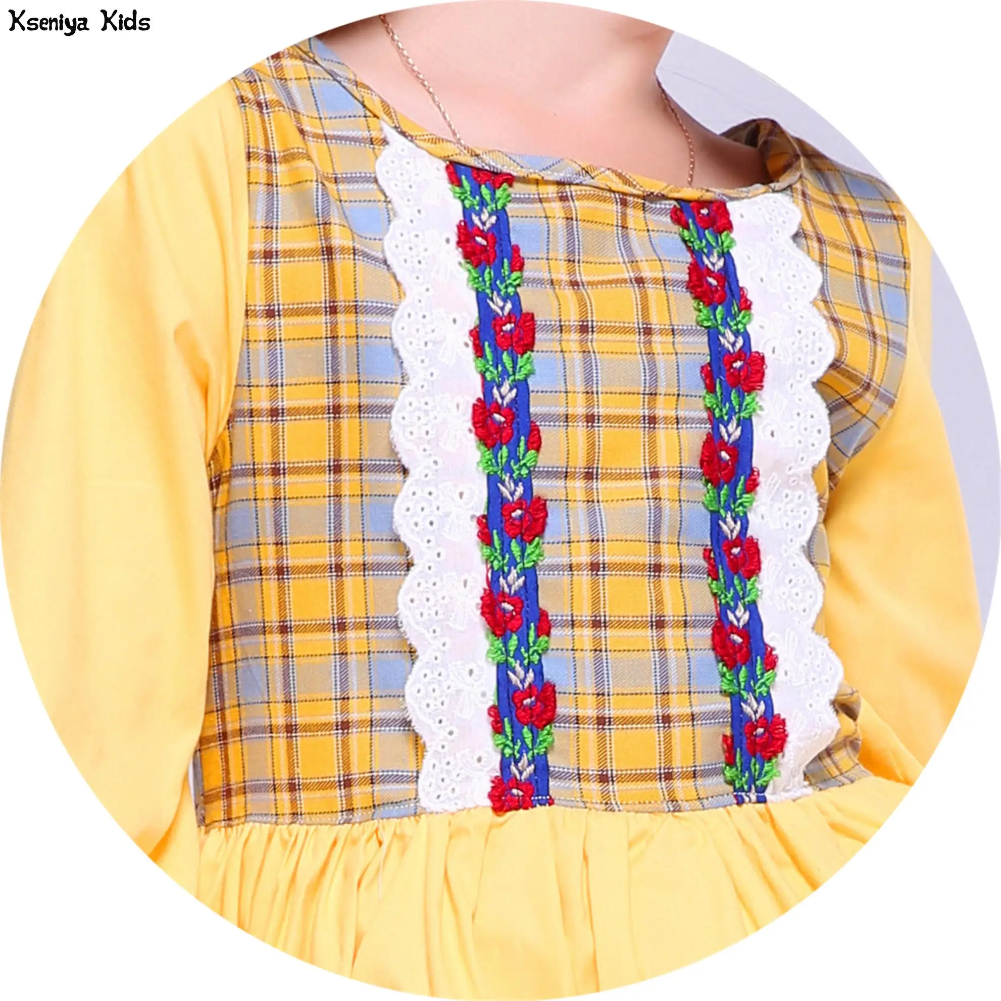 Kseniya Kids Spring Summer Baby Girls Fashion Show Clothing Victorian Lace Princess Cute Dress Girl Flower Party Costumes | Детская