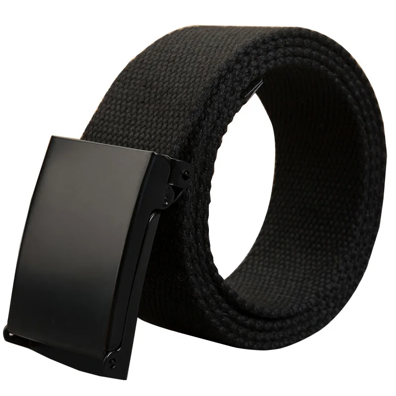 

Men Belt Fashion Unisex Army Tactical Femme Waist Belt Jeans Male Casual Luxury Canvas Webbing Waistband Men's Belt