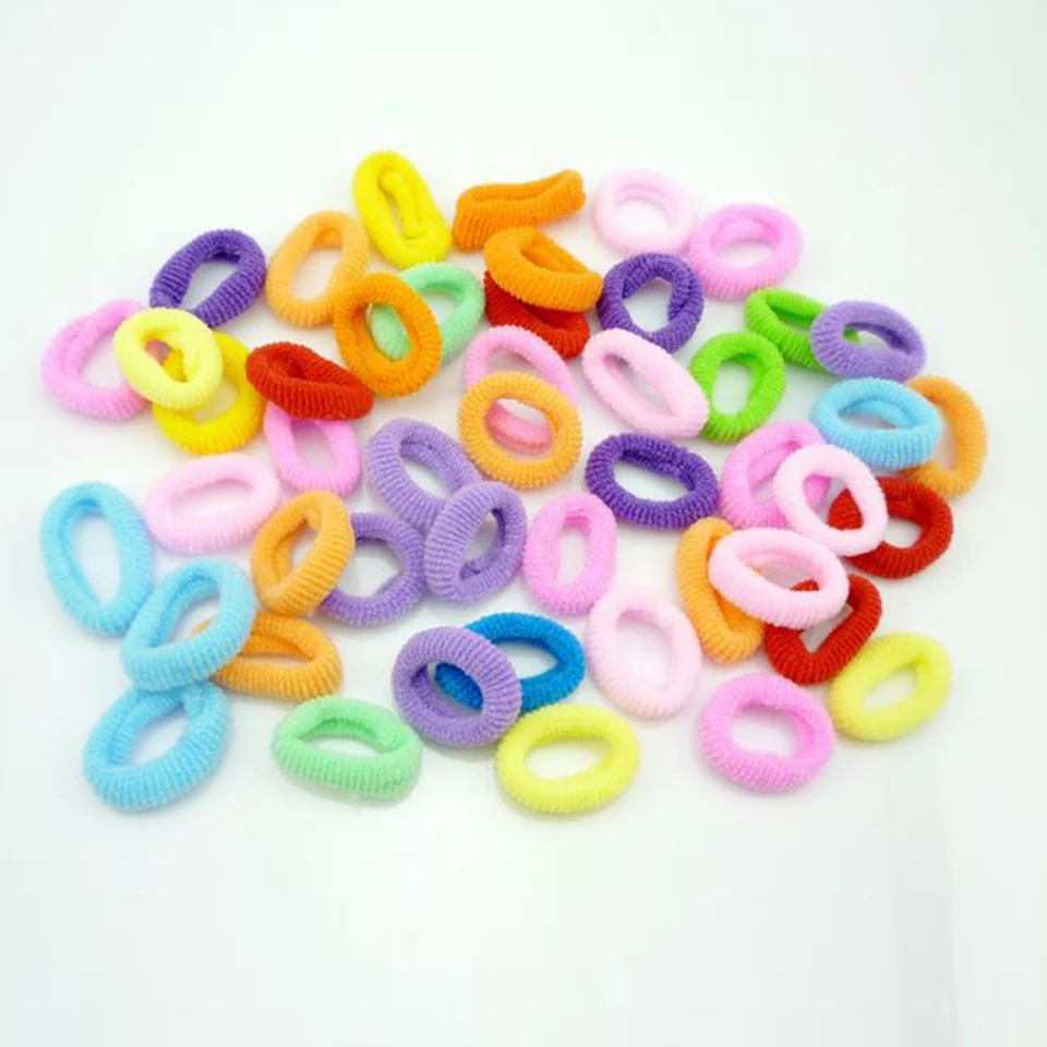 Эластичные резинки для волос девочек цветные 20 шт./лот|elastic hair bands|elastic hairhair band |