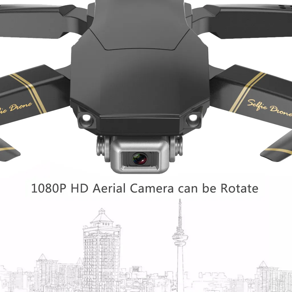 Global Drone GD89 wifi FPV 1080P HD камера складной Радиоуправляемый Дрон с режимом удержания высоты RC Квадрокоптер самолет RTF новое поступление