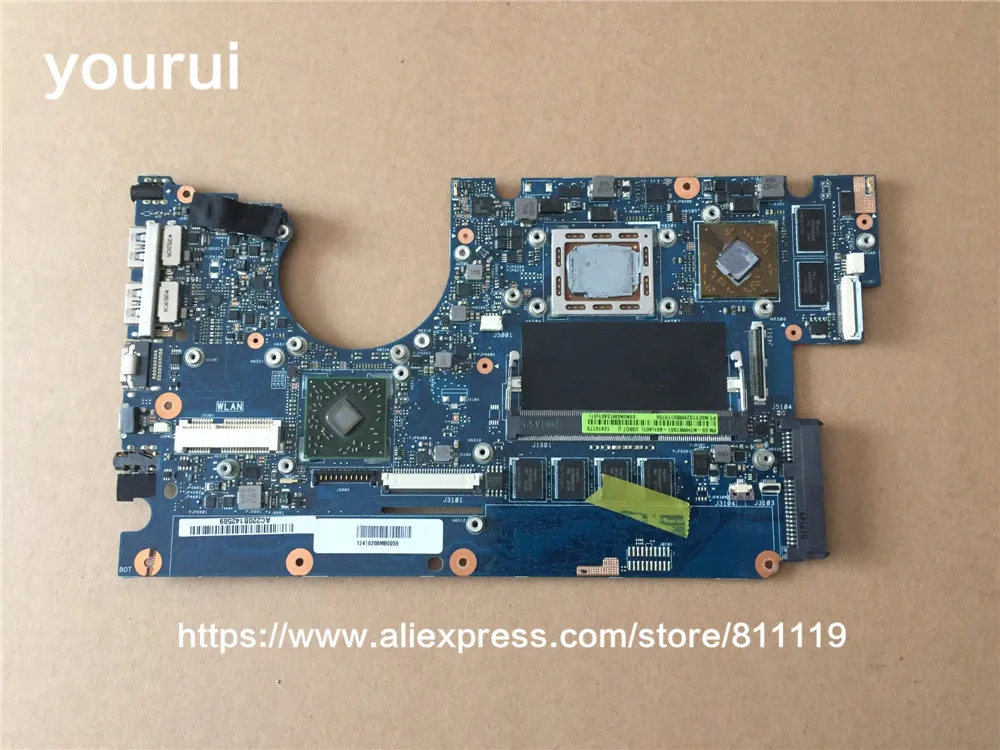 

Yourui U38DT для ноутбука ASUS U38DT, материнская плата, новая материнская плата rev: 2,1, 2 Гб ОЗУ, Фотокарта 100%