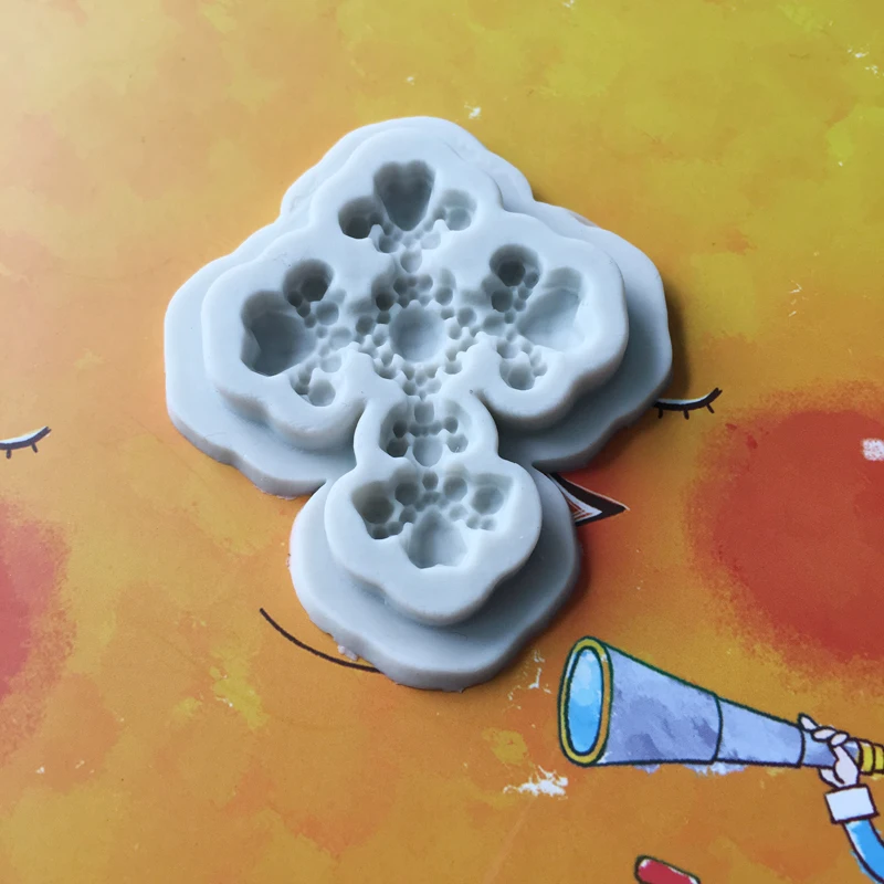 1 шт. силиконовая форма для торта с мастикой крест обратной формовки полимерной