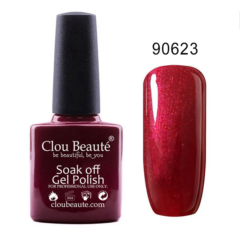 Clou Beaute 10 мл Гель лак для ногтей порошок желтая красная трава зеленый УФ гель