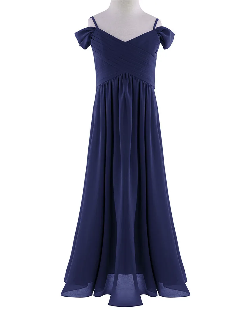 Платье iEFiEL для маленьких детей шифоновое платье с цветочным рисунком девочек