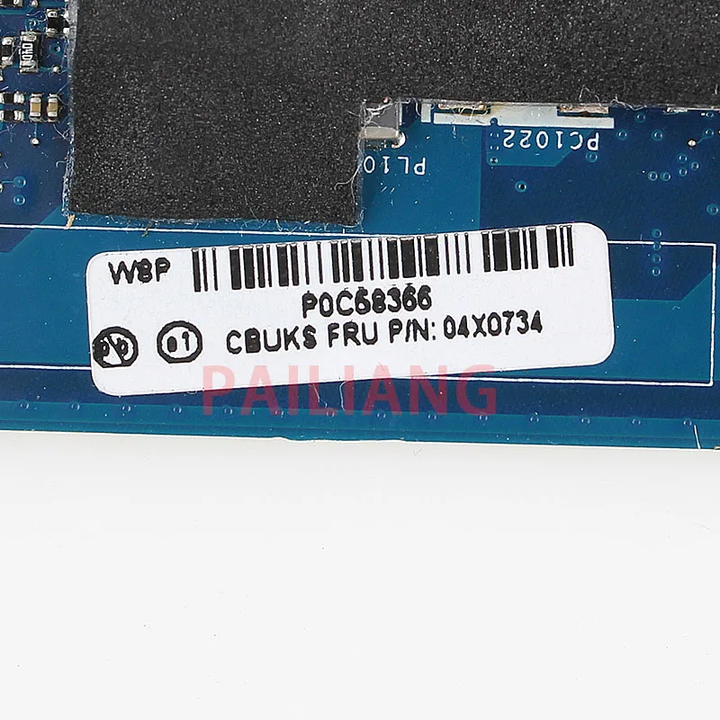 Материнская плата для ноутбука Lenovo Thinkpad S230U I7-3537U 8GB материнская ПК 04X0734 задняя
