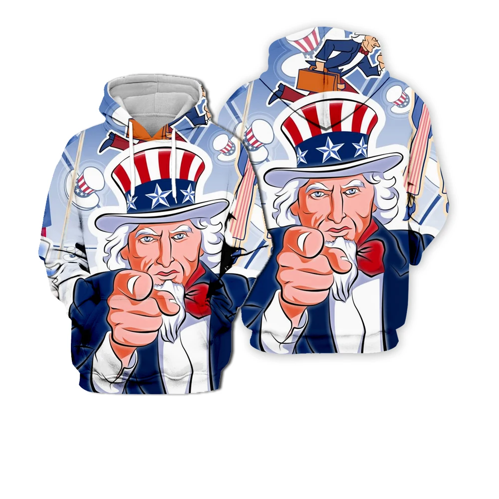 Новейшая модель Ледяной огненный США толстовки с орлом Для мужчин/Для женщин