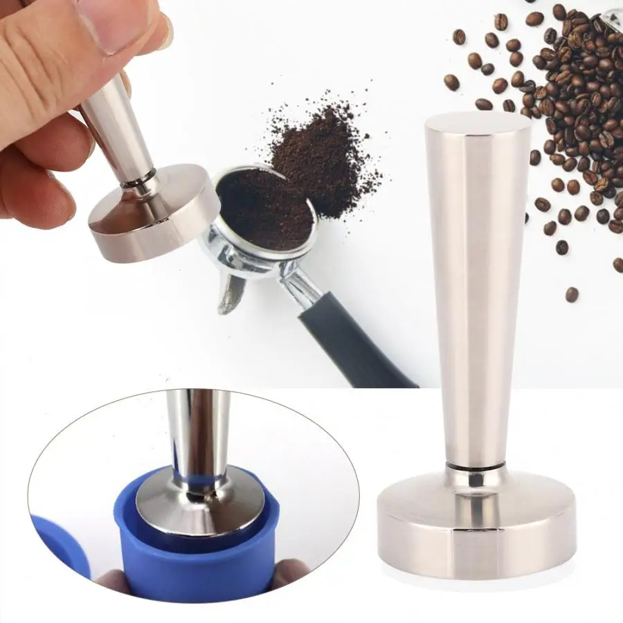 Coffee Press Practical Stainless Steel Tamper Espresso Powder Flat Hammer | Дом и сад