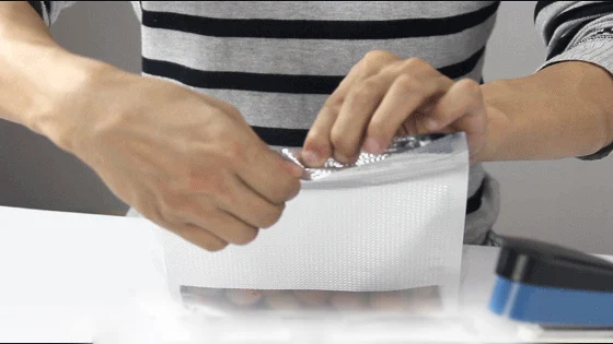 50 шт./лот упаковочная сумка из алюминиевой фольги Ziplock с тиснением для хранения