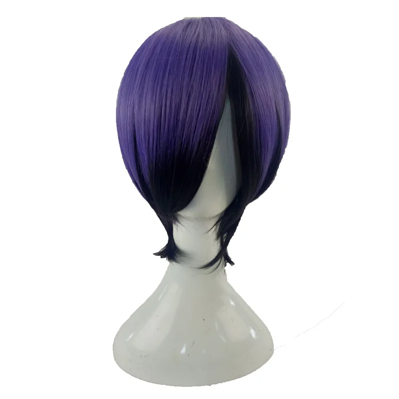 HAIRJOY Косплей Синий Красный блондин черный оранжевый розовый зеленый фиолетовый костюм парик синтетические волосы парики 12 цветов
