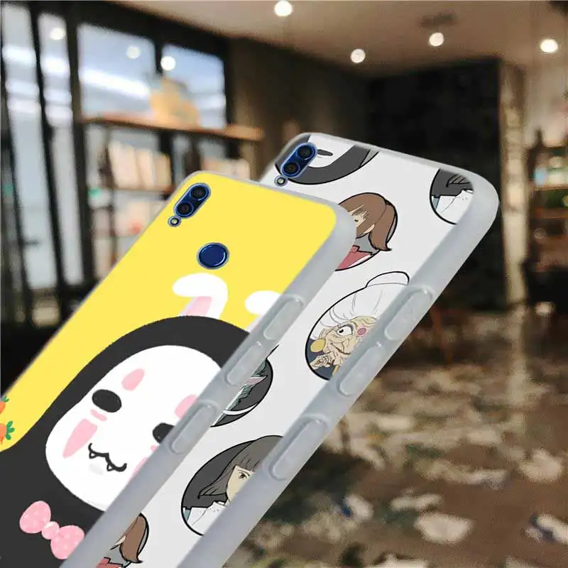 Мягкий силиконовый чехол для Huawei Honor 30 20 Pro 10 9 9X Lite 10i 9a 8a 7a 30s Spirited Away без лица man Haku