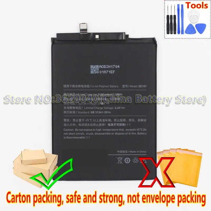 GND X3500mAh DC101 Батарея для Smartisan U3pro OD101 OD103 OD105 OS103 OS105 смартфон литий ионный