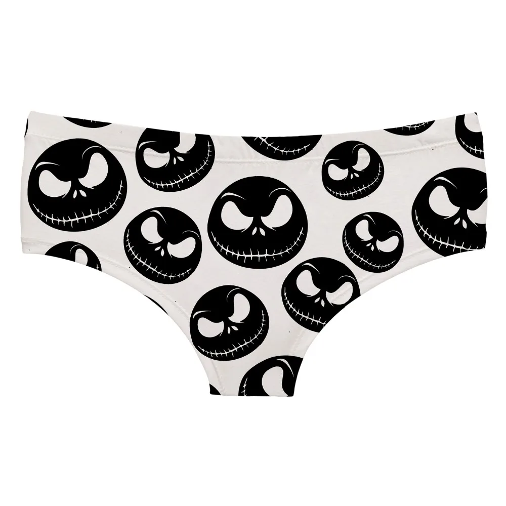 LEIMOLIS кошмар белый Забавный принт сексуальные горячие трусики женские kawaii милое