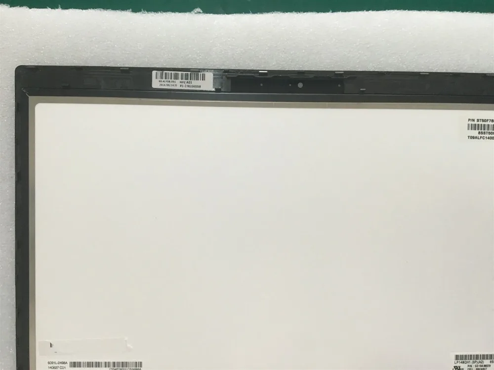 ЖК дисплей Дисплей Сенсорный экран планшета Ассамблеи LP140QH1 SPA2 для lenovo Thinkpad X1 Carbon