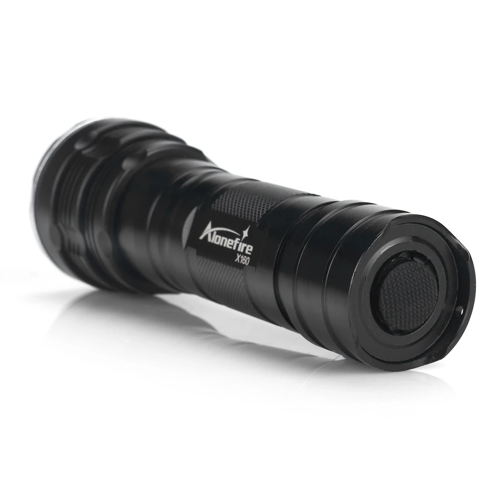 Фонарик Alonefire X160 CREE XM-L2 U3 светодиодный алюминиевый фонарик высокой мощности