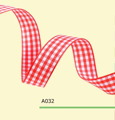 1-1/2 &quotдюйма 38 мм проверенный плед пестротканая лента | Дом и сад