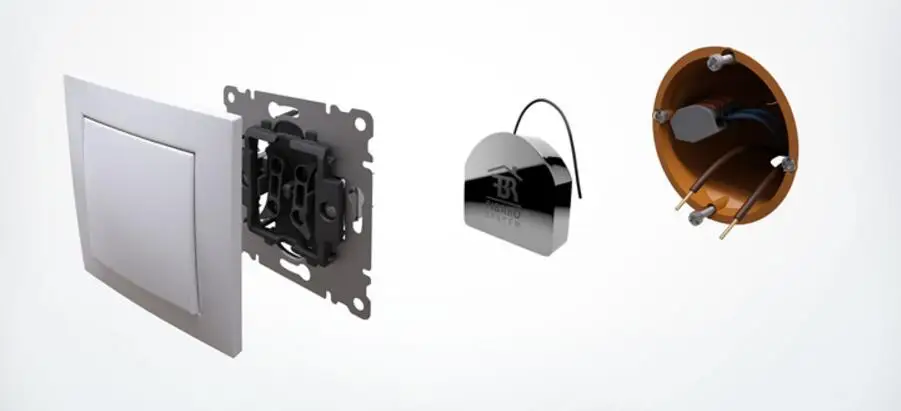 Домашняя Автоматизация Z-wave PLUS 868,4 МГц Fibaro двойной переключатель 2 реле-FGS-223 Gen 5