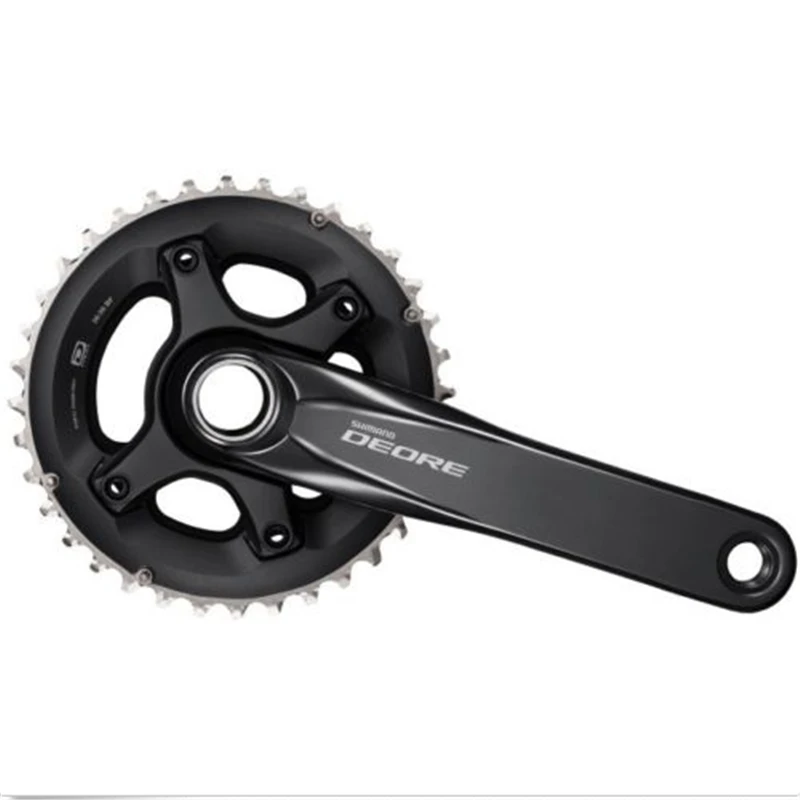 Оригинальный Shimano DEORE бензопила MTB FC-M6000-2 2x10 скорость 34-24 T/36-26 T/38-28 T 170 мм/175 мм черный