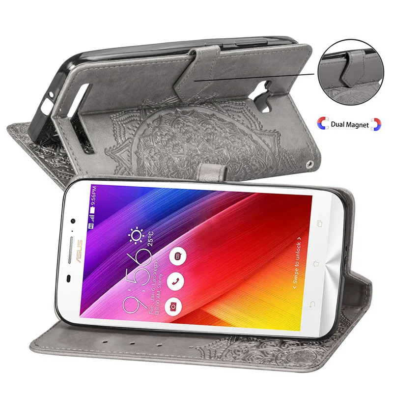 Чехол для Asus Z010D Zenfone Max ZenfoneMax ZC550KL ZC ZC550 550 550KL KL флип-кейс кожаный чехол телефона