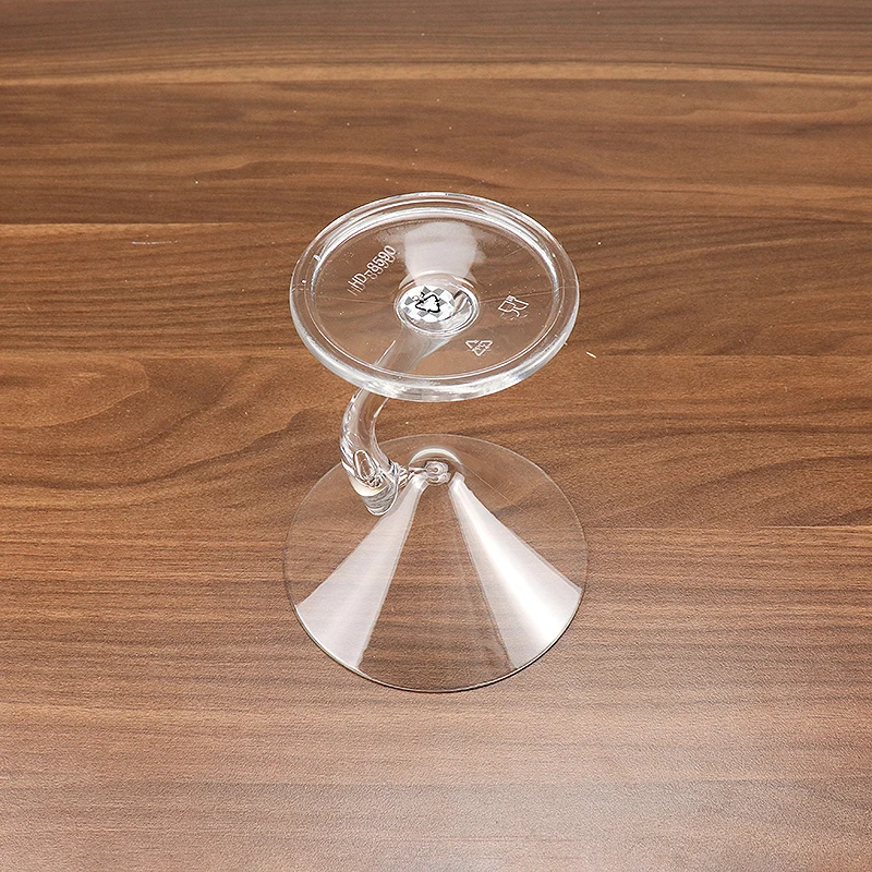 Бокал для коктейлей из поликарбоната прозрачный бокал белого вина акриловый