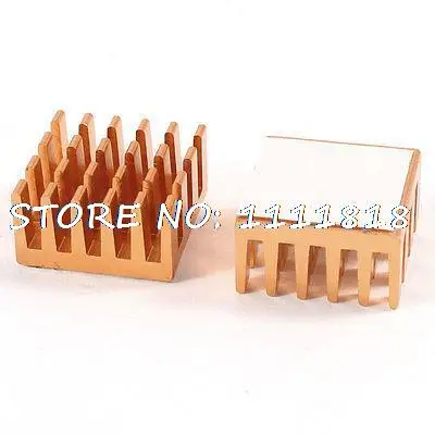 2 шт. памяти Чипсет радиатор охлаждения радиатора Медь тон для IC SD/DDR Оперативная