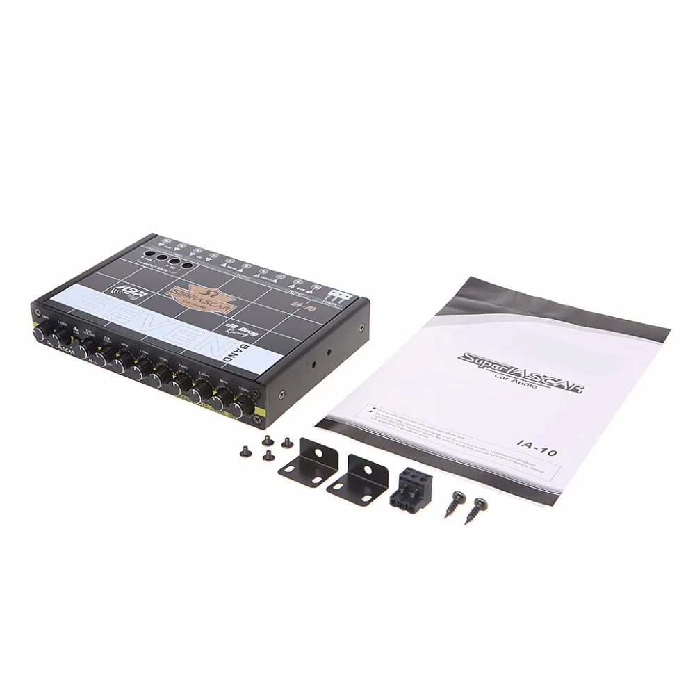 

1 Set Car Audio 7 Band Equalizer Modified Car EQ Equalizer Class Fever Audio Car Tuner
