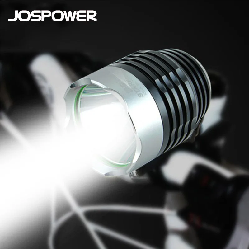 JOSPOWER 3 режима велосипед светодио дный Велоспорт Передний свет фары лампы факел
