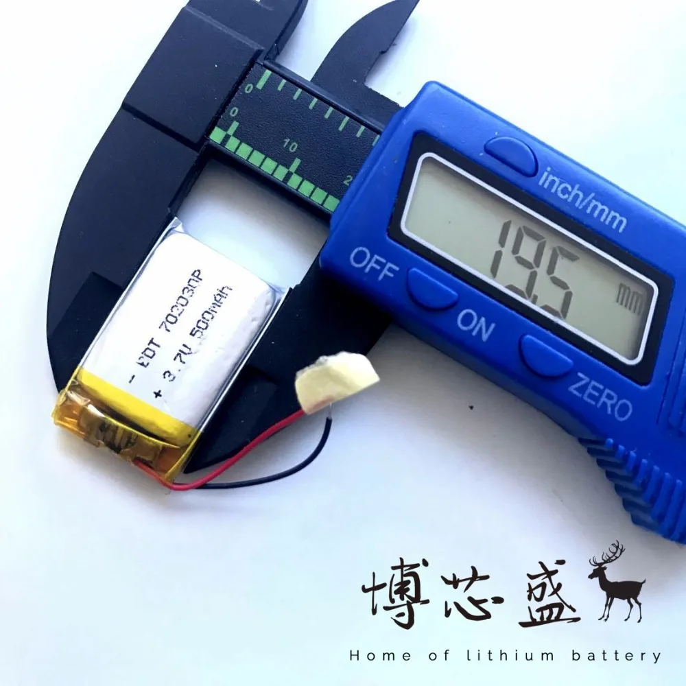 (Бесплатная доставка) полимерная литиевая батарея 3 7 V 702030 500MAH может быть