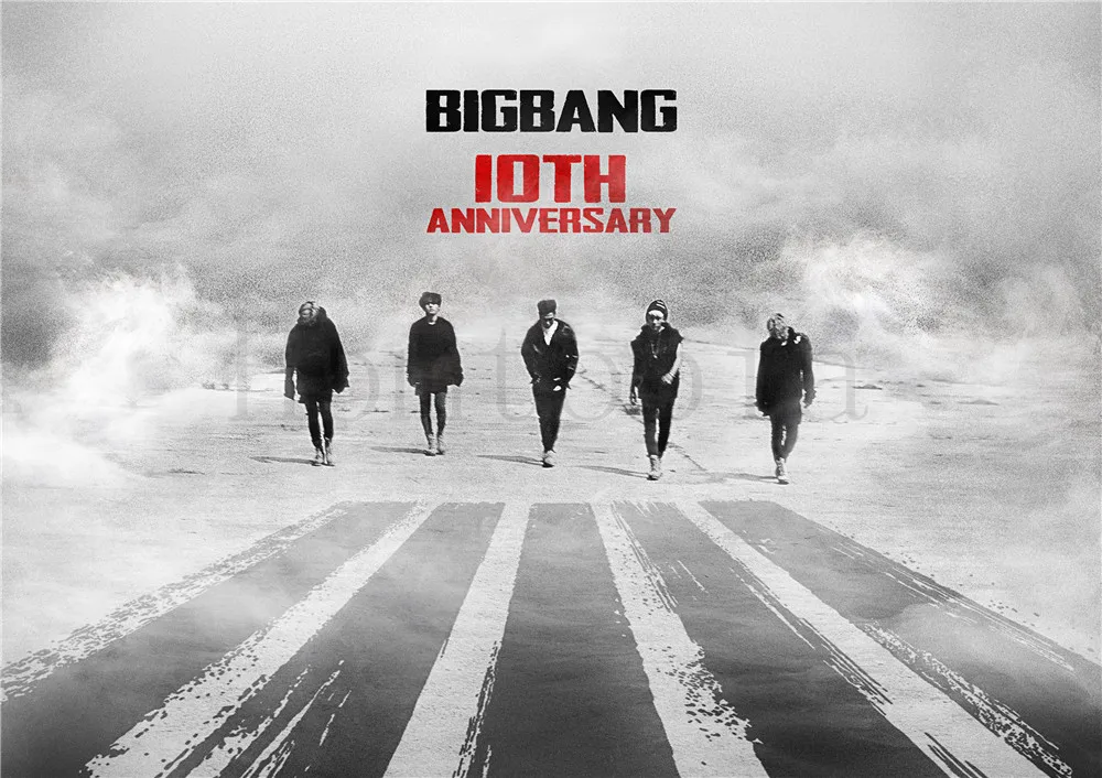 BIGBANG плакаты настенные наклейки ясное изображение белая бумага с покрытием печатает гостиная спальня