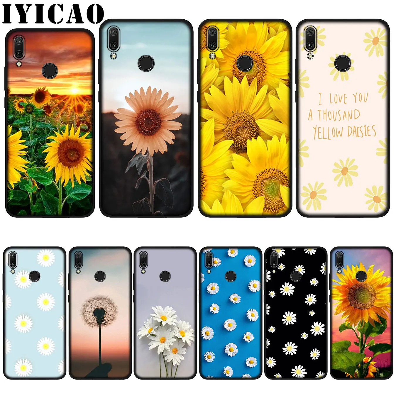IYICAO мягкий чехол для Huawei P20 Pro P10 P8 P9 P30 Lite Mini 2017 P Smart 2019|Бамперы| |