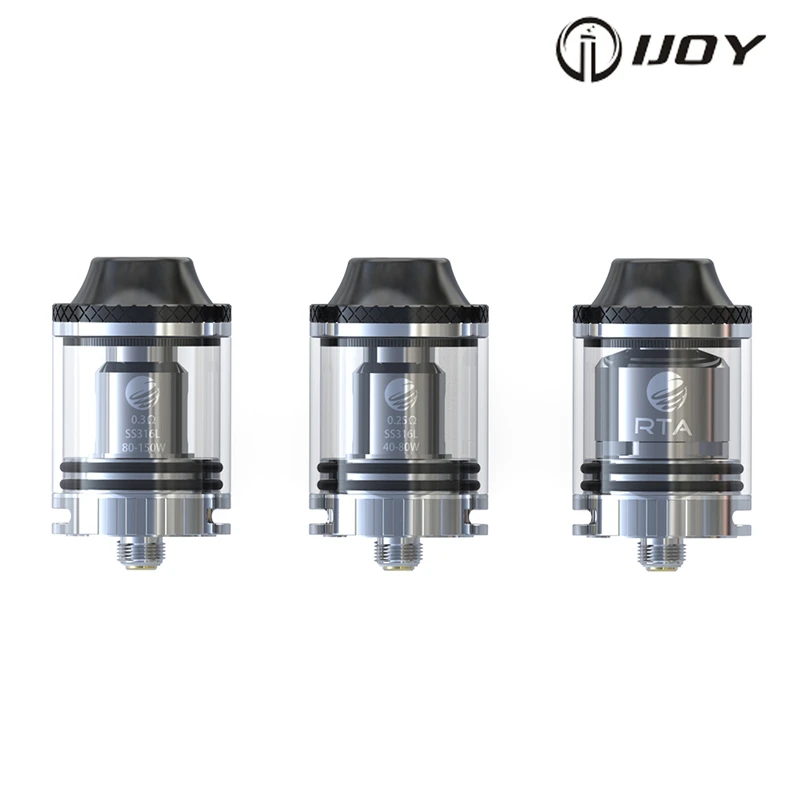 Оригинал IJOY Tornado 150 RTA бак 4 2 мл емкость 0.3ohm катушка танк|rebuildable tank|tank atomizerrta tank |
