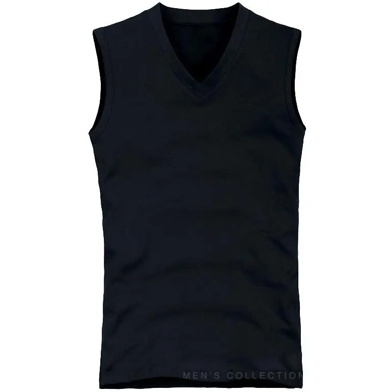 V neck Black Летняя мужская мода без рукавов жилет мужской tide хлопок корейский Тонкий жилет Повседневная майка Топы Азия S M L XL XXL C171 - Цвет: V neck Black
