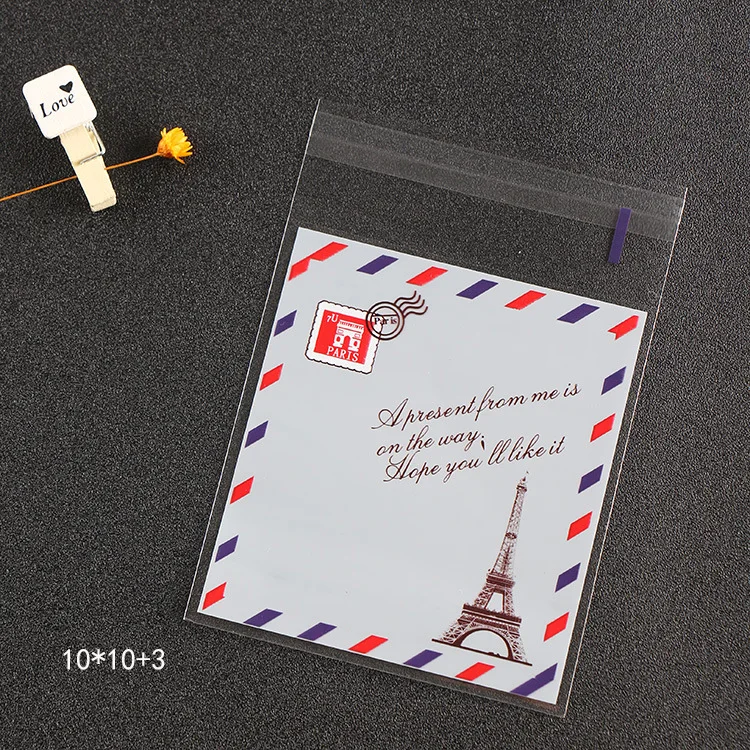 500 шт. пакеты для печенья ручной работы 10 х10|opp packing bag|opp bagopp bag plastic bags |