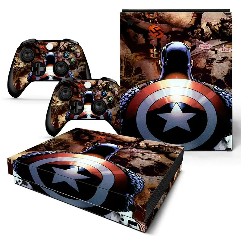 TN-XboneX-0504 Игровые наклейки для xbox one X полное покрытие кожи наклейки - Цвет: TN-XboneX-0504