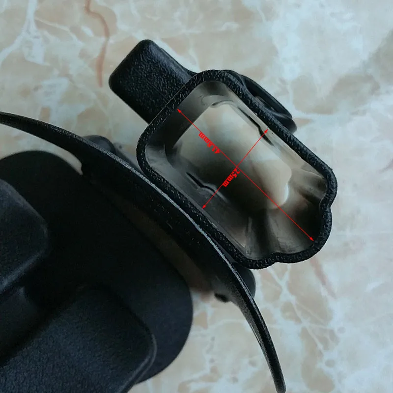 Tactifans полимерный Пистолеты кобура для Glock 17 19 23 25 28 32-для правой руки Gen 4 совместимость и двойной подсумок для магазинов 9: 40; Цвета: чёрный