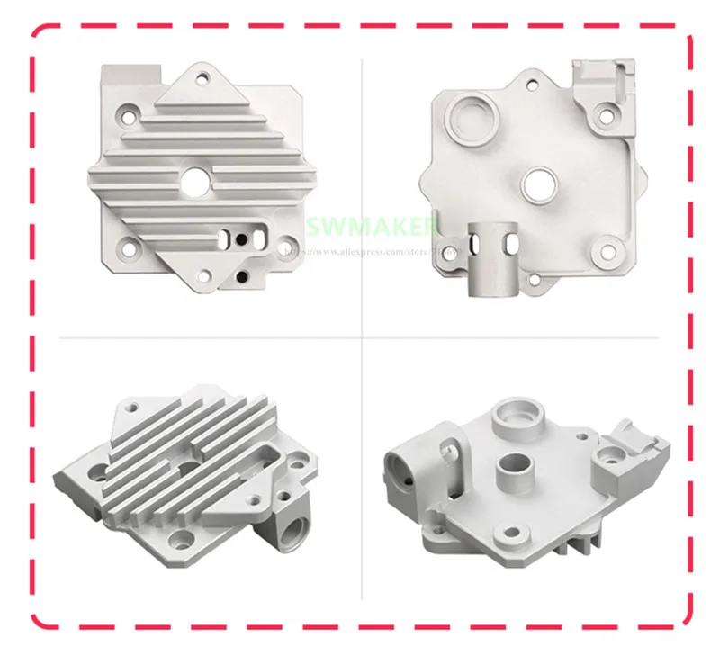 Комплект экструдера Titan Aero с двигателем + новый тип теплоотвод BR6 hotend 3:1