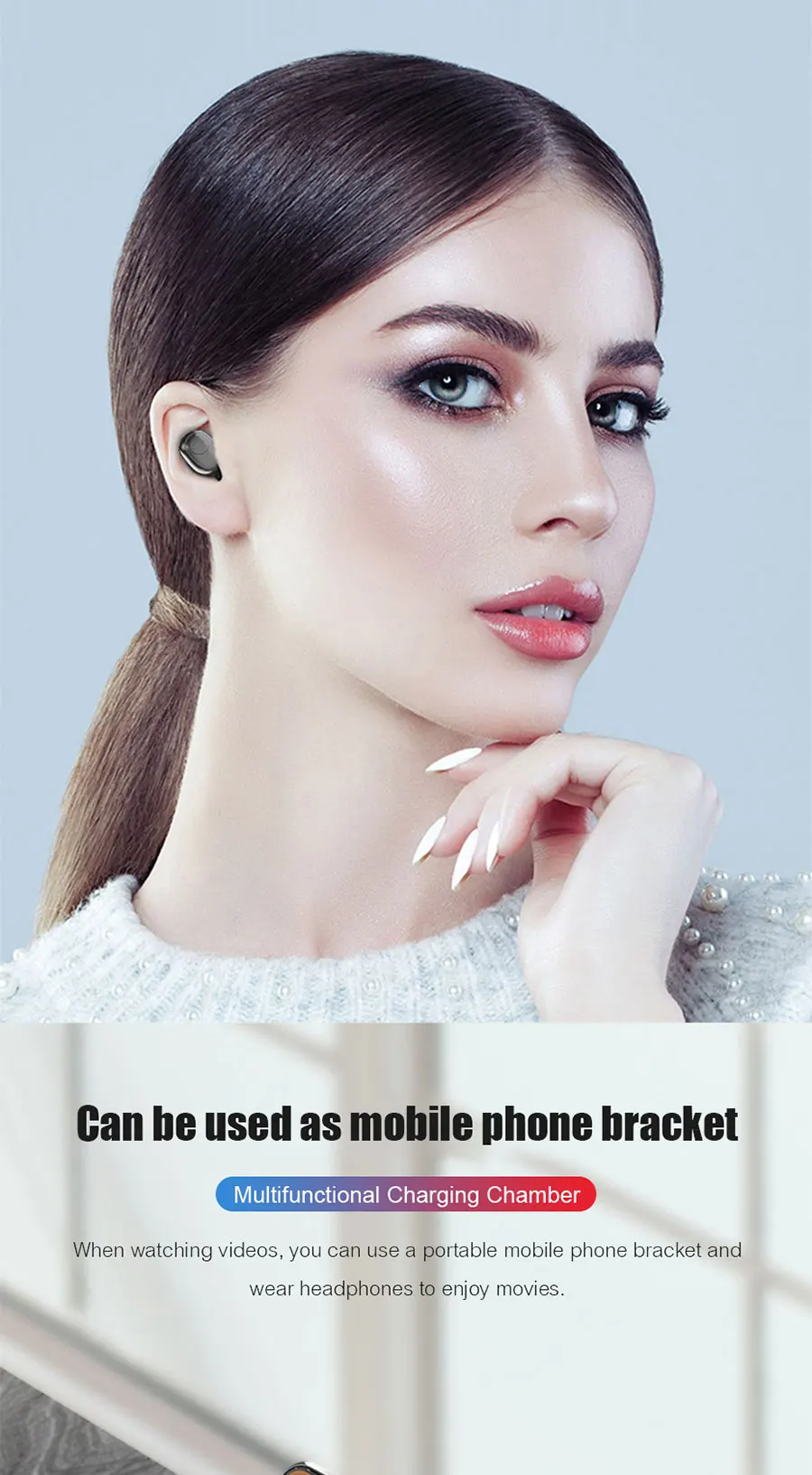 Новые Bluetooth 5,0 наушники G6s TWS беспроводные наушники для наушников спортивные наушники с громкой связью 8D стерео игровая гарнитура с микрофоном зарядная коробка