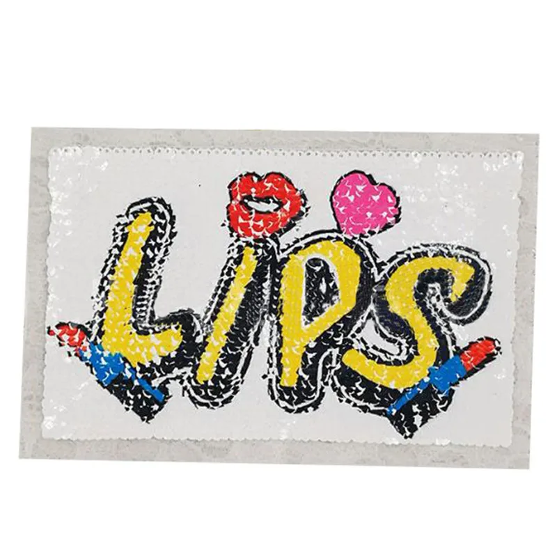 Модные большие наклейки с буквами сделай сам для женщин цветочной вышивкой