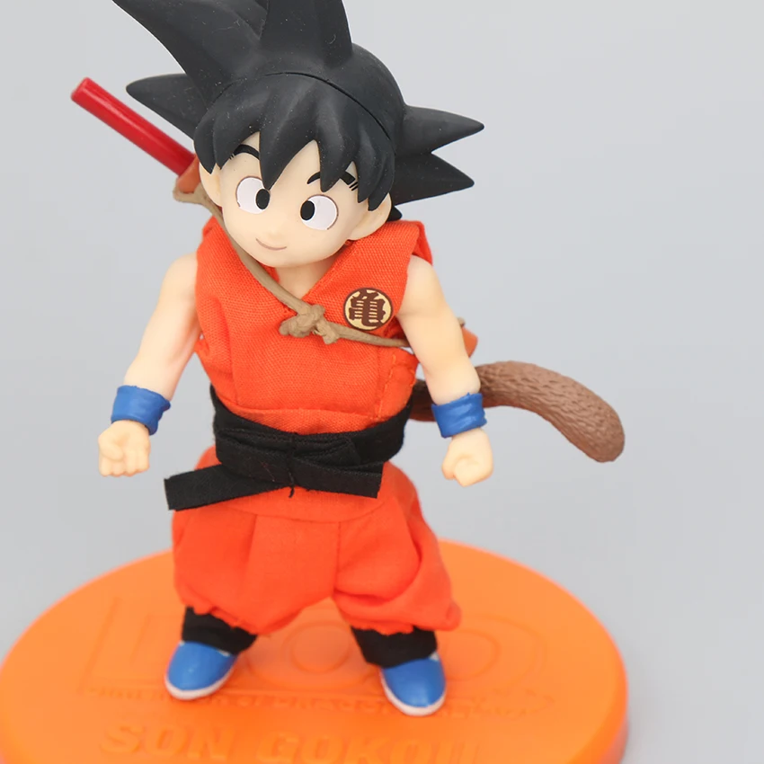 21 см 12 см Dragon Ball DOD Super Saiyan Son Gokou ПВХ фигурка Сменное лицо детство GokuCollectible модель игрушки куклы