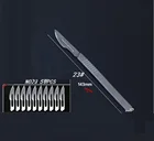 Бесплатная доставка 50 шт. лезвия +  23 из нержавеющей стали, для резки электроники ремонтные инструменты печатная плата