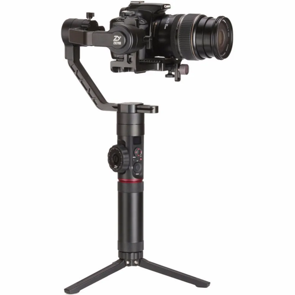 Zhiyun Crane 2 с сервоприводом для непрерывного изменения фокусировки камеры 3-осевой портативный монопод с шарнирным замком Камера стабилизатор для всех моделей беззеркальная камера DSLR