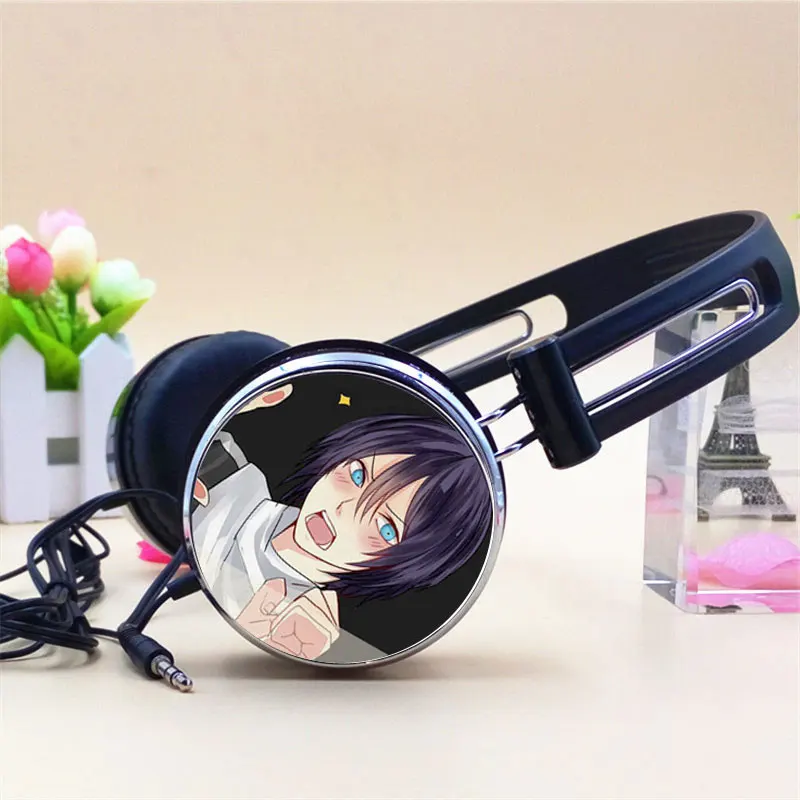 Narogami Yukine YATO Iki hijori пользовательские аниме наушники игровая гарнитура стерео наушники для мобильного телефона Mp3 плеер - Цвет: 2